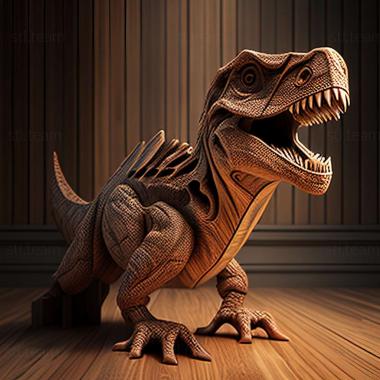 3D модель Футалонкозавр (STL)